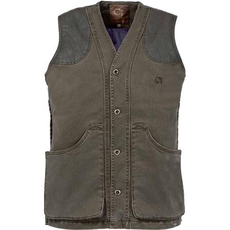Gilet Uomo Club Interchasse Brenne - Marone
