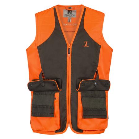GILET UOMO PERCUSSION TRADITION HAUTE VISIBILITE