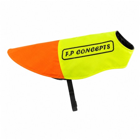 Gilet Visibilité Pour Chien F.P Concepts - Jaune/Orange