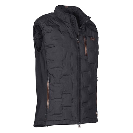 Giubbotto Senza Maniche Riscaldante Uomo - Nero Swedteam Alpha Pro 2 - Noir