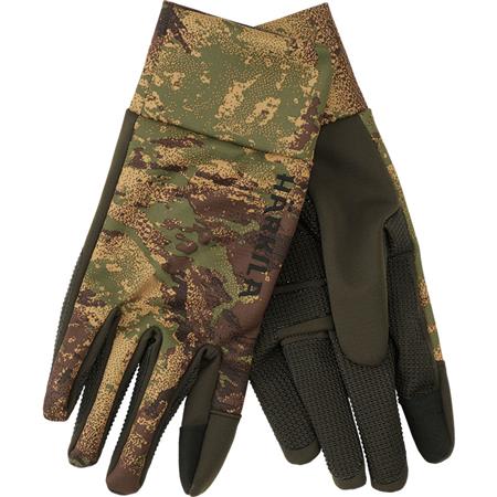 Gloves Harkila Deer Stalker Camo Fleece - Axis Msp Forest