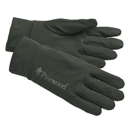 Gloves Pinewood Thin Liner - Green