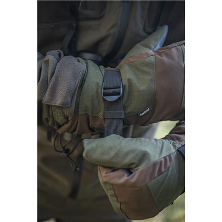 GLOVES SEELAND CELSIUS HEAT - PINE GREEN