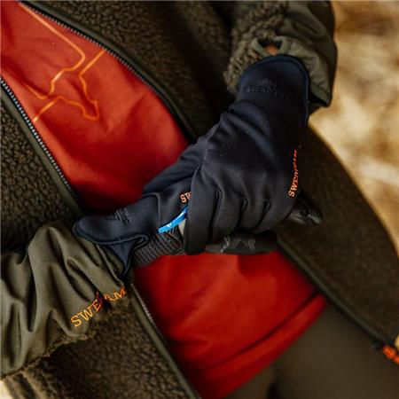 GLOVES SWEDTEAM ALPHA LIGHT - NOIR