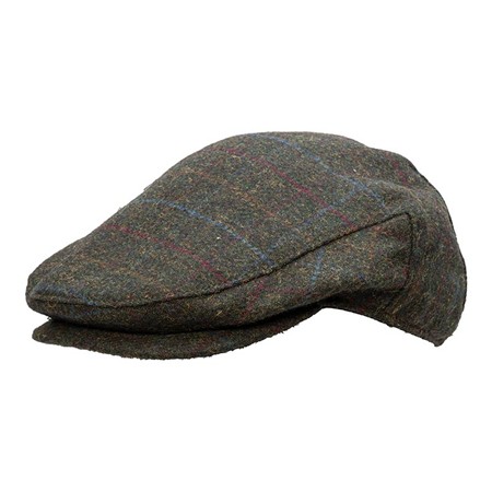 Gorra Browning Balmoral Tweed - Marrón
