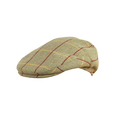 Gorra Jack Pyke Plate Tweed - Verde Claro