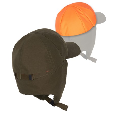 GORRA - MOSS GREEN/ORANGE PINEWOOD SMÅLAND TEDDY WINTER - MOSS GREEN/ORANGE