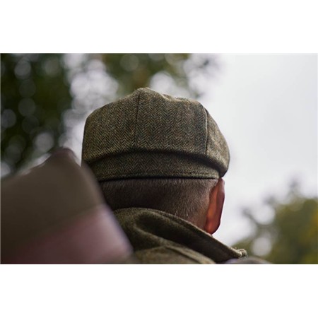 GORRA - VERDE BOSQUE/HERRINGBONE HARKILA KENMORE BAKER - FOREST GREEN/HERRINGBONE