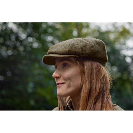 GORRA - VERDE BOSQUE/HERRINGBONE HARKILA KENMORE BAKER - FOREST GREEN/HERRINGBONE