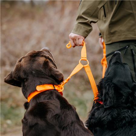 GUINZAGLIO CANE EUROHUNT DI ACCOPPIAMENTO HP&G 3 IN 1 CON MOSCHETTONI