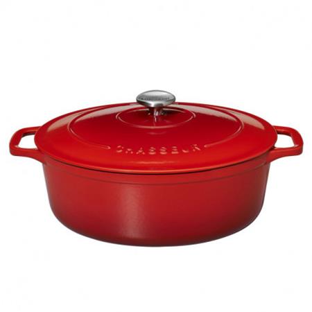 Gusseisen-Topf Chasseur Ovale - Rubis