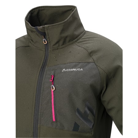 ΓΥΝΑΙΚΕΊΑ SOFTSHELL CHIRUCA ODISEA LADY 07 - ΠΡΆΣΙΝΟ/ΚΑΦΈ