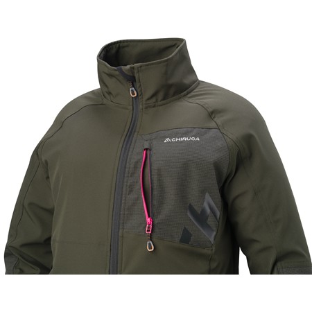 ΓΥΝΑΙΚΕΊΑ SOFTSHELL CHIRUCA ODISEA LADY 07 - ΠΡΆΣΙΝΟ/ΚΑΦΈ