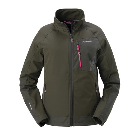 Γυναικεία Softshell Chiruca Odisea Lady 07 - Πράσινο/Καφέ