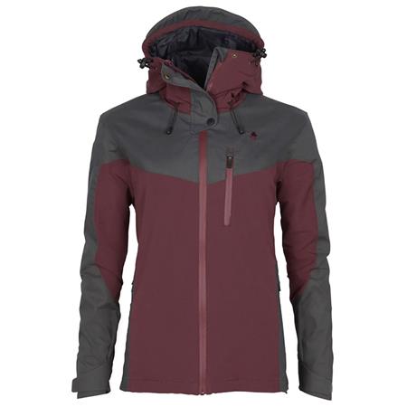 Γυναικείο Μπουφάν Pinewood Finnveden Hybrid W - Μπορντό/Ανθρακί