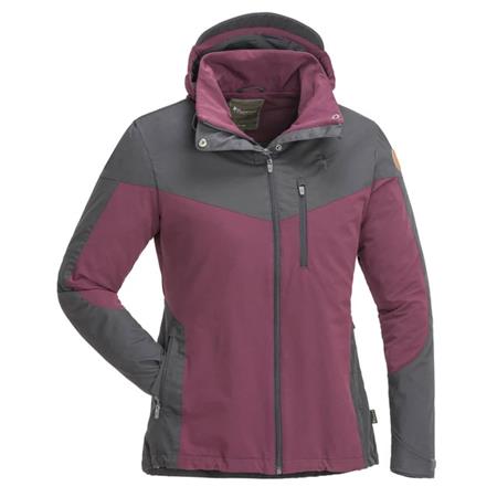 Γυναικείο Μπουφάν Pinewood Finnveden Hybrid W - Φούξια/Ανθρακί