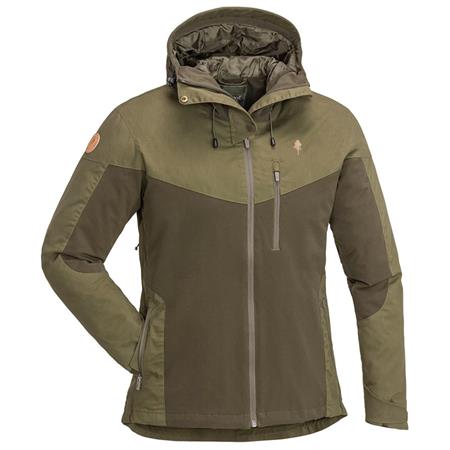 Γυναικείο Μπουφάν Pinewood Finnveden Hybrid W - Λαδί/Σκούρο Λαδί