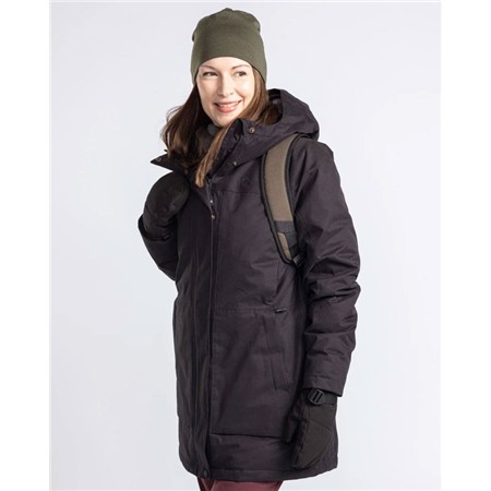 ΓΥΝΑΙΚΕΊΟ ΜΠΟΥΦΆΝ PINEWOOD PADDED WINTER - ΜΑΎΡΟ