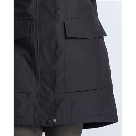 ΓΥΝΑΙΚΕΊΟ ΜΠΟΥΦΆΝ PINEWOOD RAIN PARKA - ΜΑΎΡΟ