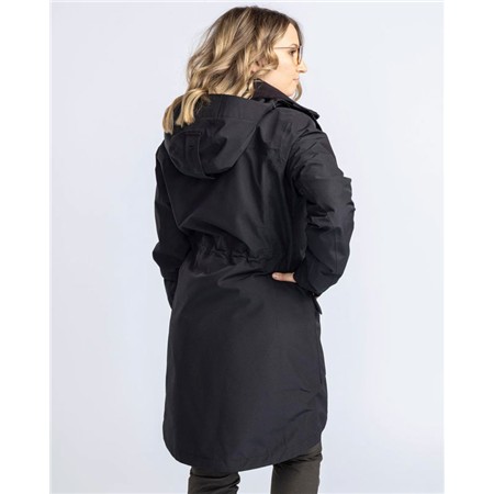 ΓΥΝΑΙΚΕΊΟ ΜΠΟΥΦΆΝ PINEWOOD RAIN PARKA - ΜΑΎΡΟ