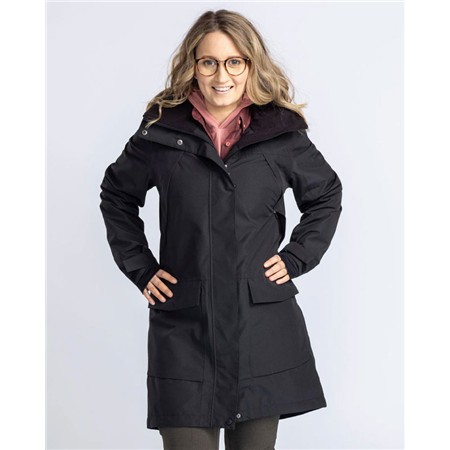 ΓΥΝΑΙΚΕΊΟ ΜΠΟΥΦΆΝ PINEWOOD RAIN PARKA - ΜΑΎΡΟ