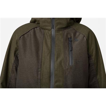 ΓΥΝΑΙΚΕΊΟ ΜΠΟΥΦΆΝ SEELAND AVAIL AYA INSULATED JACKET - ΠΡΆΣΙΝΟ/ΚΑΦΈ