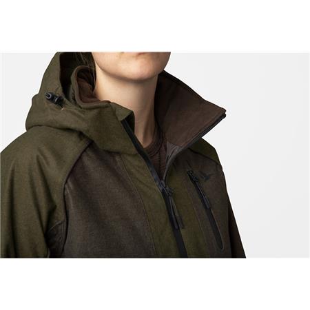 ΓΥΝΑΙΚΕΊΟ ΜΠΟΥΦΆΝ SEELAND AVAIL AYA INSULATED JACKET - ΠΡΆΣΙΝΟ/ΚΑΦΈ