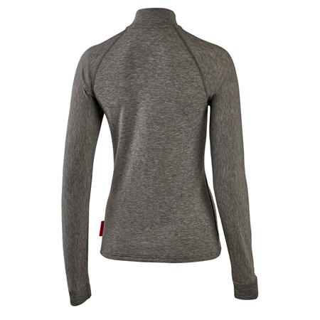 Γυναικείο Εσώρουχο Damart Tee Shirt Thermolactyl Comfort 4 Col Zip - Γκρι