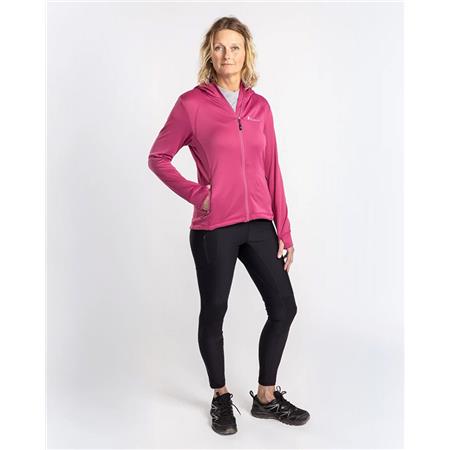 ΓΥΝΑΙΚΕΊΟ FLEECE PINEWOOD FINNVEDEN HOODIE W - ΡΟΖ