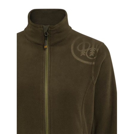 ΓΥΝΑΙΚΕΊΟ ΦΛΙΣ BERETTA HP LOGO W FULL ZIP - ΠΡΆΣΙΝΟ ΒΡΎΟ