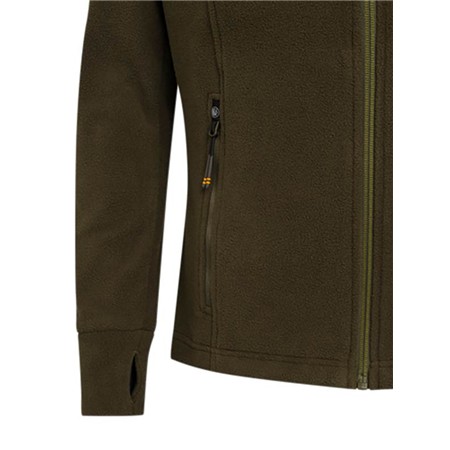 ΓΥΝΑΙΚΕΊΟ ΦΛΙΣ BERETTA HP LOGO W FULL ZIP - ΠΡΆΣΙΝΟ ΒΡΎΟ