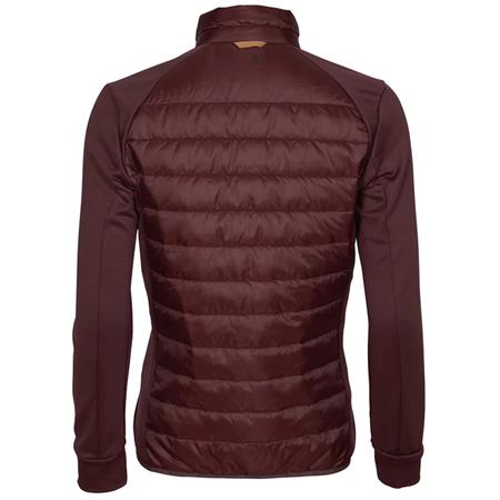 ΓΥΝΑΙΚΕΊΟ ΦΛΙΣ PINEWOOD FINNVEDEN HYBRID POWER FLEECE - ΜΠΟΡΝΤΌ