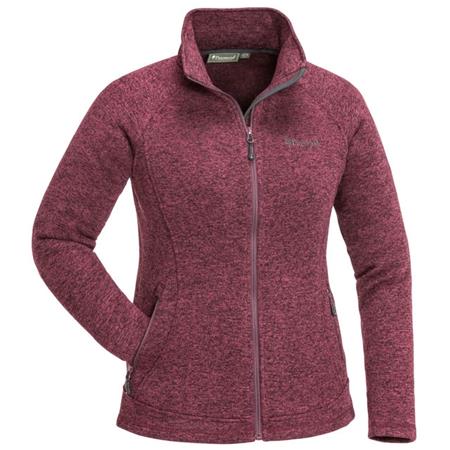 Γυναικείο Φλισ Pinewood Gabriella Knitted W - Δαμάσκηνο
