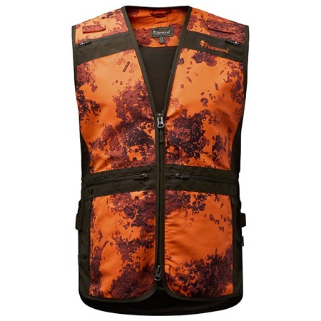 Γυναικείο Γιλέκο Pinewood Furudal Hunter Pro 2.0 Camou - Strata Blaze/Πράσινο Βρύου