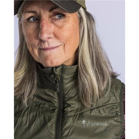 ΓΥΝΑΙΚΕΊΟ ΓΙΛΈΚΟ PINEWOOD WOOL INSULATED MIDLAYER - ΠΡΆΣΙΝΟ ΒΡΎΑΣ