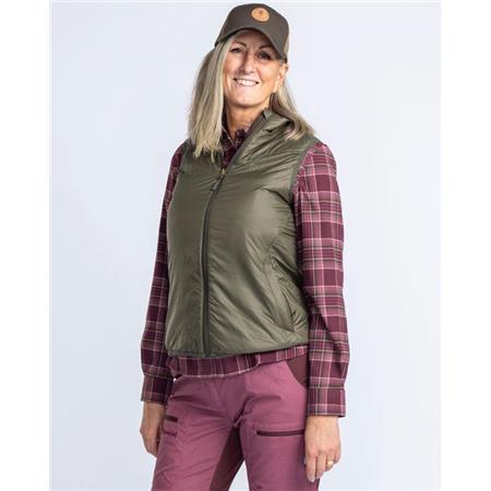 ΓΥΝΑΙΚΕΊΟ ΓΙΛΈΚΟ PINEWOOD WOOL INSULATED MIDLAYER - ΠΡΆΣΙΝΟ ΒΡΎΑΣ