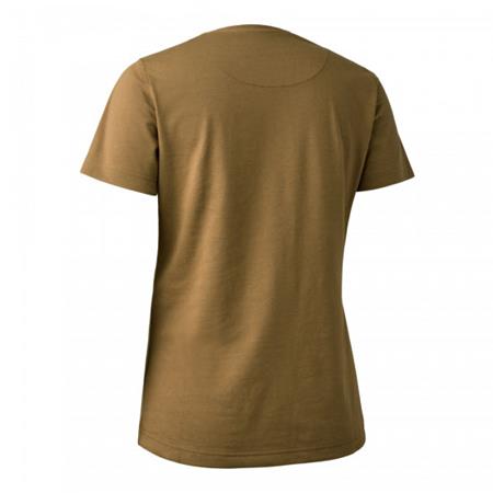ΓΥΝΑΙΚΕΊΟ ΚΟΝΤΟΜΆΝΙΚΟ T-SHIRT DEERHUNTER LADY LOGO - ΣΚΟΥΡΙΆ