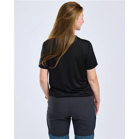ΓΥΝΑΙΚΕΊΟ ΚΟΝΤΟΜΆΝΙΚΟ T-SHIRT PINEWOOD FUNCTION - ΜΑΎΡΟ