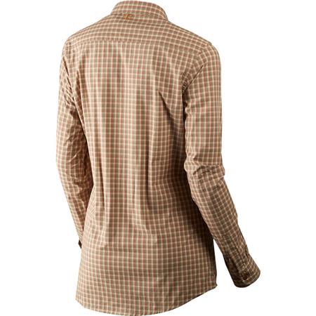 ΓΥΝΑΙΚΕΊΟ ΜΑΚΡΥΜΆΝΙΚΟ ΠΟΥΚΆΜΙΣΟ HARKILA SELJA LADY L/S CHECK - ΡΟΖ