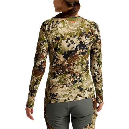 ΓΥΝΑΙΚΕΊΟ ΜΑΚΡΥΜΆΝΙΚΟ T-SHIRT SITKA CORE LT WT CREW - OPTIFADE SUBALPINE