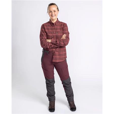 ΓΥΝΑΙΚΕΊΟ ΠΑΝΤΕΛΌΝΙ PINEWOOD FINNVEDEN HYBRID W - ΜΠΟΡΝΤΌ/ΑΝΘΡΑΚΊ