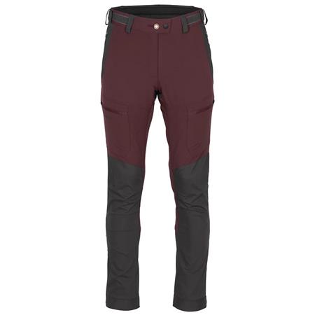 Γυναικείο Παντελόνι Pinewood Finnveden Hybrid W - Μπορντό/Ανθρακί