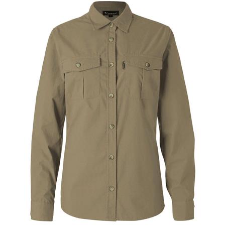 Γυναικείο Πουκάμισο Με Μακριά Μανίκια Pinewood Safari L/S - Αμμώδεσ Μπεζ