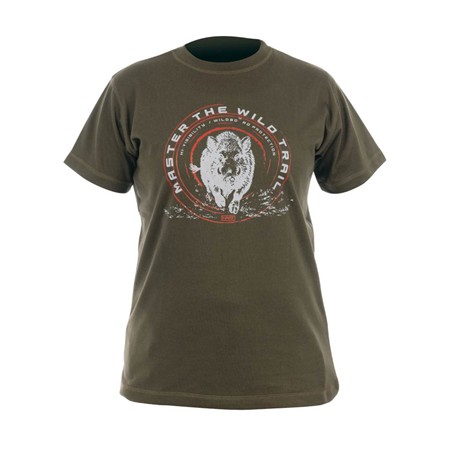 Γυναικείο T-Shirt Με Κοντό Μανίκι Hart Ground Basurde - Σκούρο Λαδί
