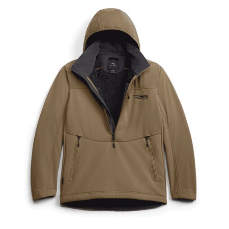 HÆTTETRØJE TIL HERRER SITKA DUCK OVEN LT HOODIE - COYOTE