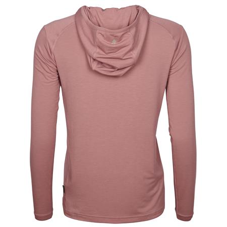HÆTTETRØJE TIL KVINDER PINEWOOD INSECTSAFE FUNCTION HOODIE W - ROSA