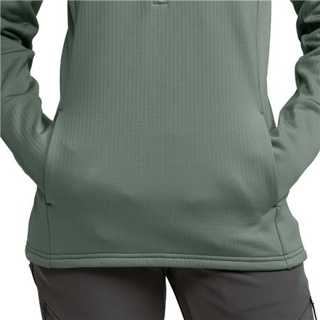 HÆTTETRØJE TIL KVINDER SITKA FANATIC HOODIE - SKIFERGRØN