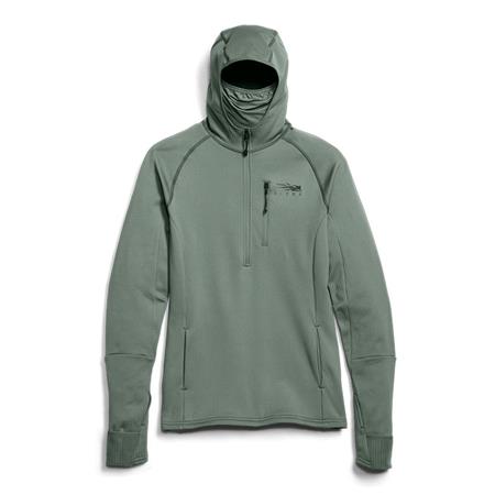 Hættetrøje Til Kvinder Sitka Fanatic Hoodie - Skifergrøn