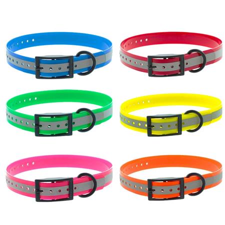 Halsband Hond Canihunt Xtreme Reflecterend Polyurethaan Dubbele Gesp - 65Cm