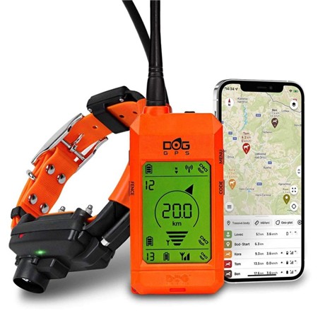 Halsband Voor Opsporing En Training Dog Trace Gps X30-Tb Short Afstandsbediening + Halsband + Training + Beeper